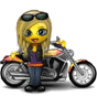 moto femme